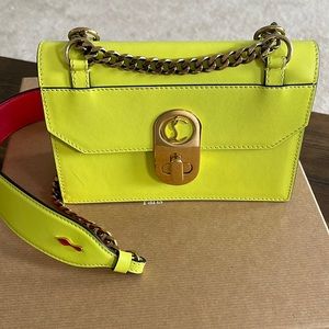 Christain Louboutin Elisa Mini Calf Paris Sulfure